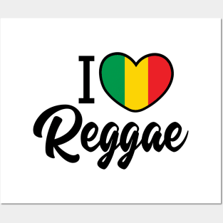 I love Reggae Posters and Art